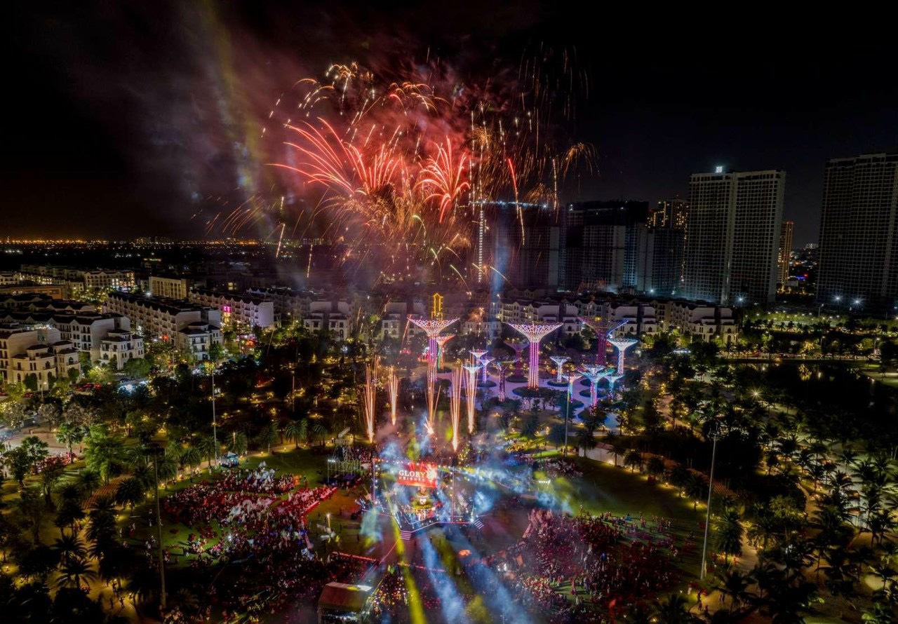 Lễ hội Pháo Hoa Vinhomes grand Park